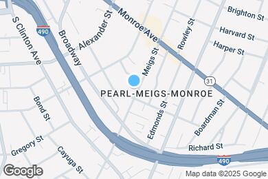 Map image of the property - 481 Meigs St