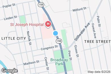 Map image of the property - 332 Broadway