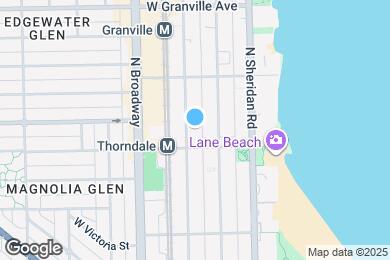 Map image of the property - 5955 N Winthrop Ave
