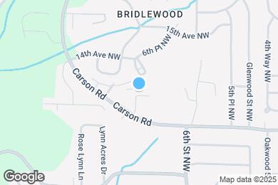 Map image of the property - Carson Crest Apartments