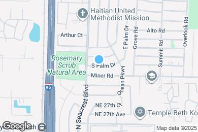 Map image of the property - 3038 S Palm Dr