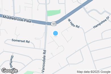 Map image of the property - 722 Shadycrest Dr