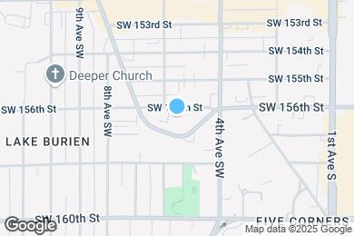 Map image of the property - Burien Crest Apartments- 1- & 2-Bedroom Ap...