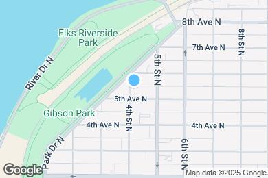 Map image of the property - 509 4th St N