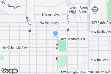 Map image of the property - 1401 NW Dearborn Ave