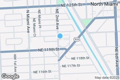 Map image of the property - 12035 NE 2nd Ave