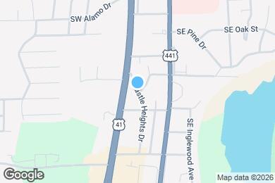 Map image of the property - 1118 SW Castle Heights Ter