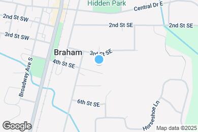 Map image of the property - 320 4th St SE