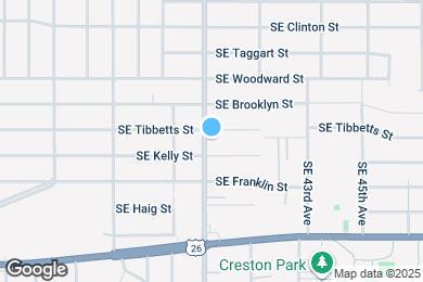Map image of the property - 3116 SE Cesar Chavez Blvd