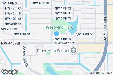 Map image of the property - 8121 NW 44th Ct