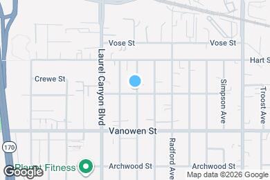 Map image of the property - 6905 Ben Ave
