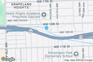 Map image of the property - 3209 NW 13th Terrace