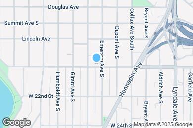 Map image of the property - The Gables