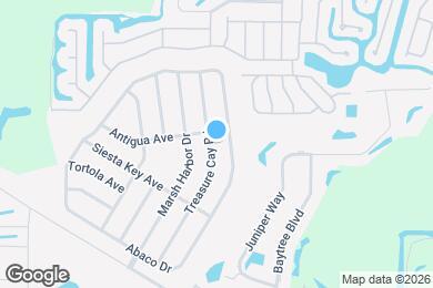 Map image of the property - 4611 Treasure Cay Rd