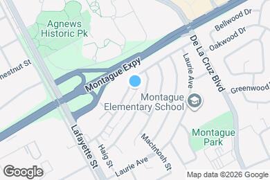 Map image of the property - 950 Clyde Ave