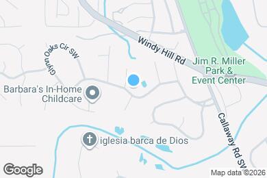 Map image of the property - 1400 Glynn Oaks Dr SW