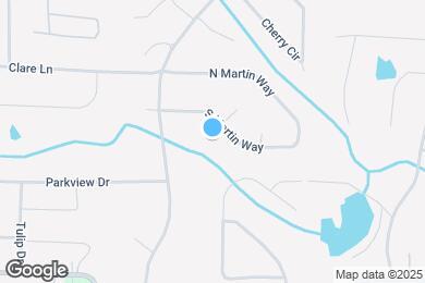 Map image of the property - 4178 S Martin Way