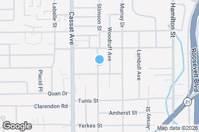 Map image of the property - 1321 Stimson St