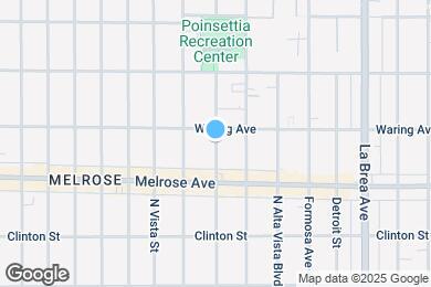 Map image of the property - 710 N Fuller Ave