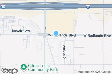 Map image of the property - 2061 W Redlands Blvd