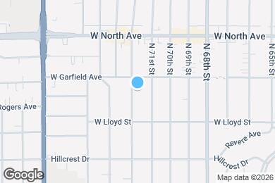 Map image of the property - 2162 N 72nd St