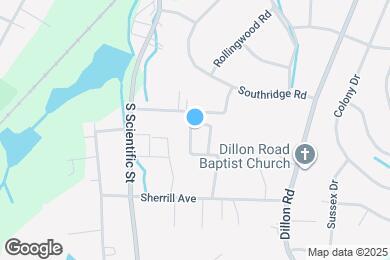 Map image of the property - 400 Amberly Dr