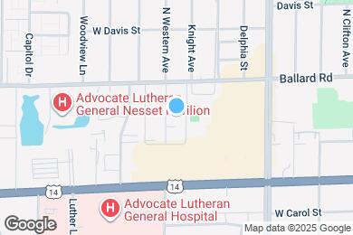 Map image of the property - 8894 Knight Ave