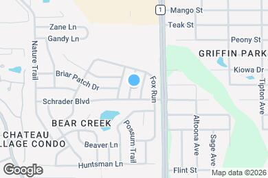 Map image of the property - 11524 Bear Paw Ln