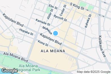 Map image of the property - 1388 Kapiolani Blvd