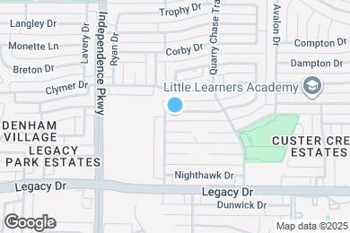 Map image of the property - 2712 Powderhorn Dr