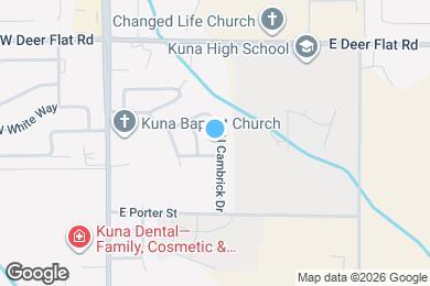 Map image of the property - 1211 N Cambrick Dr