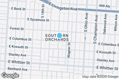 Map image of the property - 886 Carpenter St