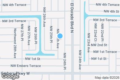 Map image of the property - 211 NW 25th Ave