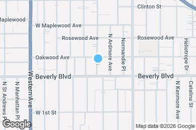 Map image of the property - 328 N Kingsley Dr