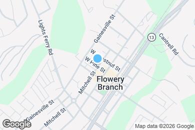 Map image of the property - 5602 W Pine St