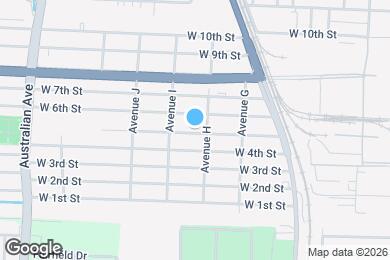 Map image of the property - 716 W 5th St