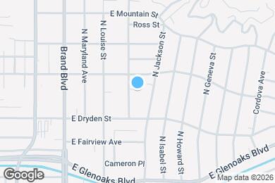 Map image of the property - 1134 Campbell St