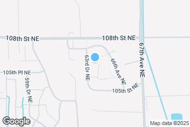 Map image of the property - 10616 64th Ave NE