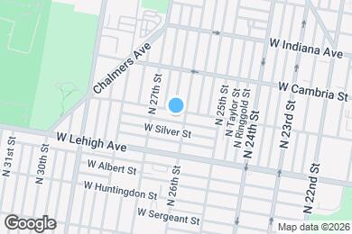 Map image of the property - 2613 W Seltzer St