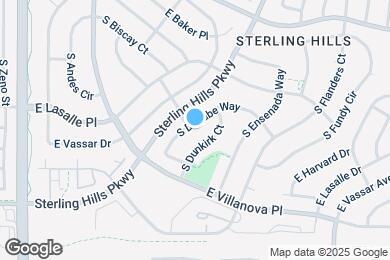 Map image of the property - 2616 S Danube Way