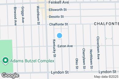 Map image of the property - 14845 Indiana St