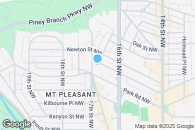 Map image of the property - 1658 Monroe St NW