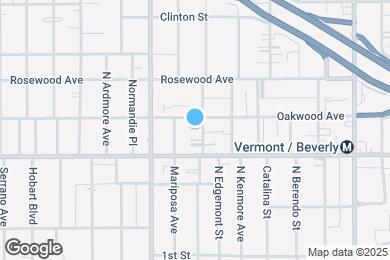 Map image of the property - 329 N Alexandria Ave