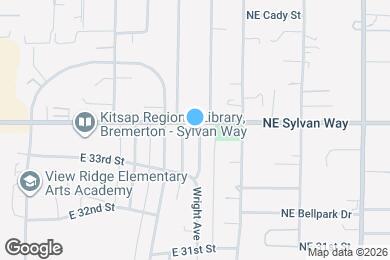 Map image of the property - 3343 Ward Ave