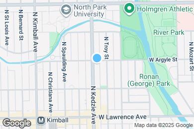 Map image of the property - 3151 W Argyle St