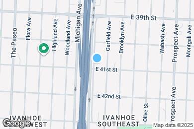Map image of the property - 4041 Euclid Ave
