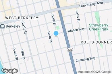 Map image of the property - 2206 10th St