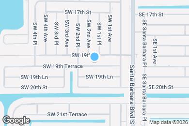 Map image of the property - 123 SW 19th Terrace