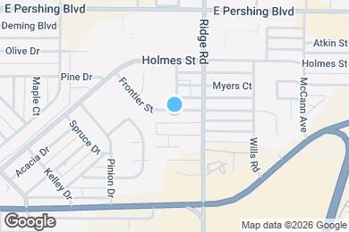 Map image of the property - 3229 Frontier St