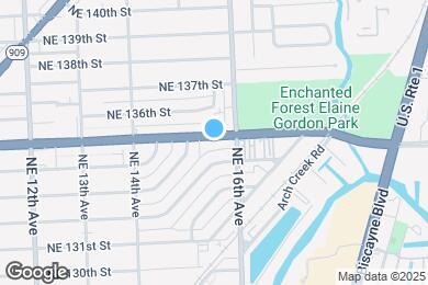 Map image of the property - 1558 NE 135th St